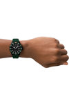 Emporio ARMANI Diver Green Silicone Strap