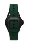 Emporio ARMANI Diver Green Silicone Strap