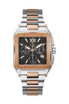 GUESS Collection Force Couture Chronograph Two Tone Stainless Steel Bracelet