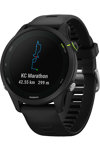 GARMIN Forerunner 255 Music Black Silicone Strap