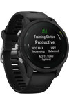 GARMIN Forerunner 255 Music Black Silicone Strap