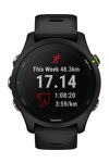 GARMIN Forerunner 255 Music Black Silicone Strap