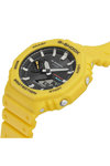 CASIO G-SHOCK Smartwatch Tough Solar Chronograph Yellow Rubber Strap