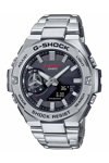 CASIO G-SHOCK Smartwatch Tough Solar Chronograph Silver Stainless Steel Bracelet