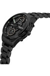 KENNETH COLE Modern Dress Black Stainless Steel Bracelet