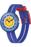 Flik Flak Retro Blue Two Tone Plastic Strap