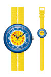 Flik Flak Retro Yellow Two Tone Plastic Strap