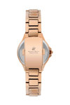 BEVERLY HILLS POLO CLUB Diamonds Rose Gold Stainless Steel Bracelet