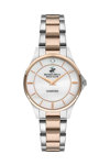 BEVERLY HILLS POLO CLUB Diamonds Two Tone Stainless Steel Bracelet