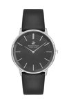 BEVERLY HILLS POLO CLUB Black Leather Strap