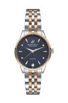 BEVERLY HILLS POLO CLUB Diamonds Two Tone Stainless Steel Bracelet