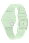 SWATCH Bioceramic Caricia Verde Green Silicone Strap