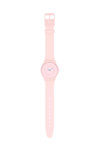 SWATCH Bioceramic Caricia Rosa Pink Silicone Strap