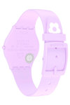 SWATCH Bioceramic Time For Joy Purple Silicone Strap