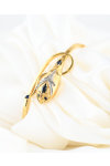 18ct Gold Bracelet with Sapphire and Diamond by SAVVIDIS