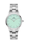 DANIEL WELLINGTON Iconic Link Mint Silver Stainless Steel Bracelet 28mm