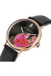 TED BAKER Phylipa Lemongrass Black Leather Strap