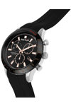 SECTOR 270 Chronograph Black Silicone Strap