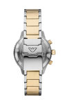 Emporio ARMANI Diver Chronograph Two Tone Stainless Steel Bracelet