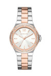 Michael KORS Lennox Crystals Two Tone Stainless Steel Bracelet