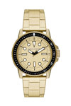 ARMANI EXCHANGE Leonardo Gold Stainless Steel Bracelet