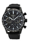 SEIKO Conceptual Series Chronograph Black Synthetic Strap