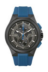 BULOVA Maquina Blue Silicone Strap