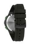 BULOVA Maquina Black Silicone Strap