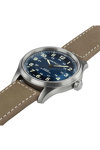 HAMILTON Khaki Field Automatic Brown Leather Strap