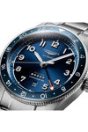 LONGINES Spirit Zulu Time Automatic GMT Silver Stainless Steel Bracelet