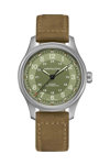 HAMILTON Khaki Field Titanium Automatic Khaki Leather Strap