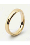 Δαχτυλίδι PDPAOLA Motion Pirouette Gold Ring από επιχρυσωμένο (18Κ) Ασήμι 925 (No 54)