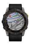 GARMIN Enduro 2 Solar Carbon Grey DLC Titanium with UltraFit Nylon Strap