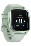 GARMIN Venu Sq 2 Metallic Mint Bezel with Cool Mint Silicone Band