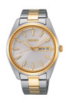 SEIKO Essential Time Two Tone Stainless Steel Bracelet