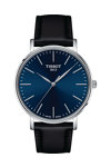 TISSOT T-Classic Everytime Black Leather Strap