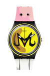 SWATCH x DRAGONBALL Z MAJIN BUU Multicolor Silicone Strap