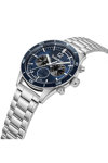 TIMBERLAND Ashmont Dual Time Silver Stainless Steel Bracelet