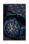 MASERATI Stile Chronograph Blue Stainless Steel Bracelet