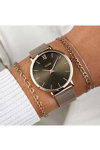 CLUSE Minuit Rose Gold Stainless Steel Bracelet