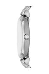 Emporio ARMANI Gianni Crystals T-Bar Silver Stainless Steel Bracelet