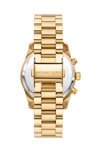 Michael KORS Lexington Crystals Chronograph Gold Stainless Steel Bracelet