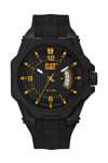 CATERPILLAR Octa Black Silicone Strap