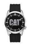 CATERPILLAR Icon Black Silicone Strap