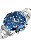 CHRONOSTAR Captain Chronograph Silver Metallic Bracelet