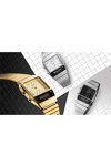 CASIO Vintage Dual Time Chronograph Gold Stainless Steel Bracelet