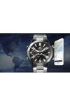 CASIO Edifice Sospensione Tough Solar Smartwatch Chronograph Silver Stainless Steel Bracelet