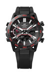 CASIO Edifice Sospensione Tough Solar Smartwatch Chronograph Black Rubber Strap