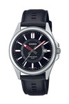 CASIO Collection Black Leather Strap