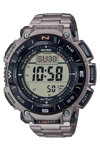 CASIO Protrek Tough Solar Chronograph Grey Titanium Bracelet